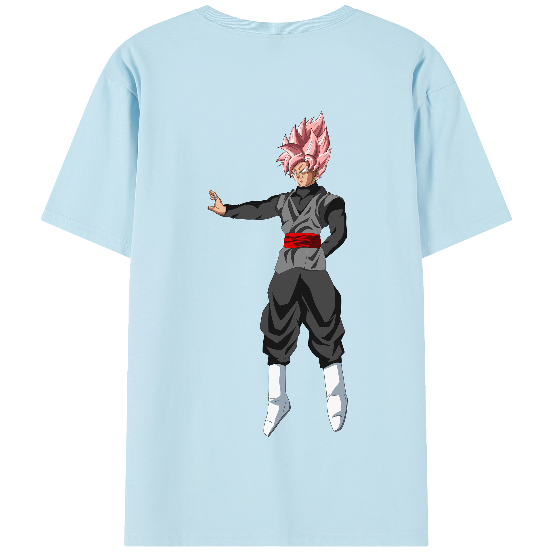 （画像用） ドラゴンボール ベジット DRAGON BALL Vegetto 綿100％半袖Tシャツ（背面プリント）